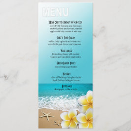 Plumeria Starfish Beach Diner Menu