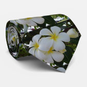 Plumeria Stropdas (Opgerold)