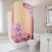 Plumeria Sunset Douchegordijn (In situ)