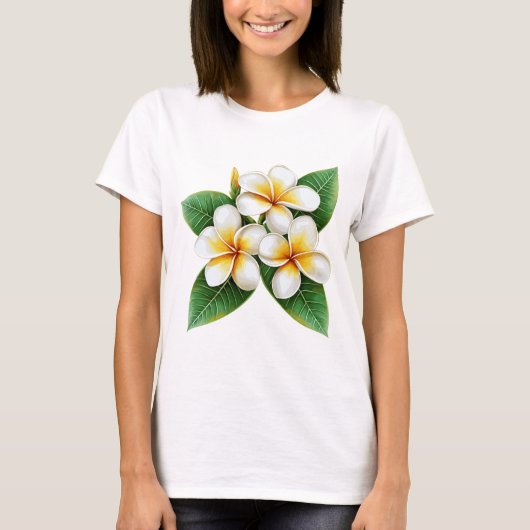 Plumeria T-shirt (Voorkant)