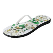 Plumeria Teenslippers (Schuin)