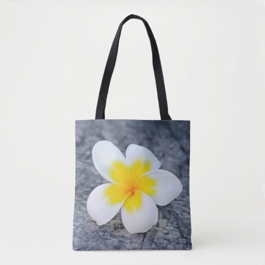Plumeria Tote Bag (Voorkant)