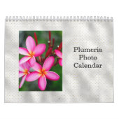 Plumeria Tropical Flowers Foto Kalender (Hoes)