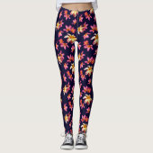 Plumeria Tropical Leggings (Voorkant)