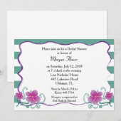 Plumeria Vrijgezellenfeest Kaart (Voorkant / Achterkant)