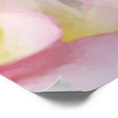 Plumeria Waterverf Print (Hoek)