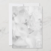 Plumeria Wedding Celebration of Love Invitation Kaart (Achterkant)