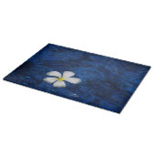 Plumeria Witte Bloem Bloemig Patroon Snijplank (Hoek)