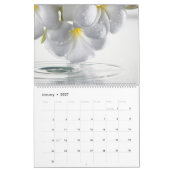 Plumeria Zen Agenda Kalender (Jan 2027)