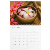 Plumeria Zen Agenda Kalender (Mar 2027)