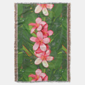 Plumeria's Deken (Voorkant Verticaal)