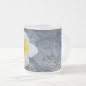 Plumeria's Matglas Koffiemok (Voorkant rechts)