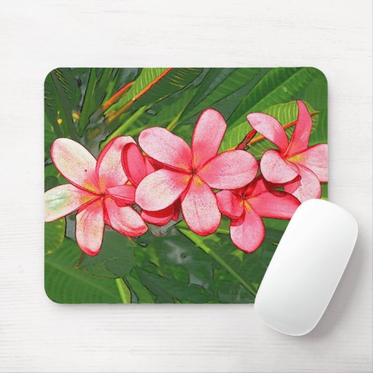 Plumeria's Muismat (Met muis)