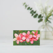 Plumerias Plaatskaartje (Staand voorkant)