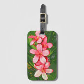 Plumerie Bagagelabel (Voorkant (verticaal))