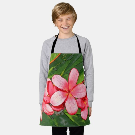 Plumerie Schort (Gedragen)