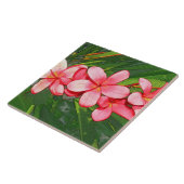 Plumerie Tegeltje (Zijkant)
