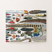 Plumes door Adolphe Millot Legpuzzel (Horizontaal)