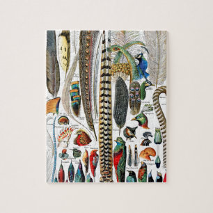 Plumes door Adolphe Millot Legpuzzel