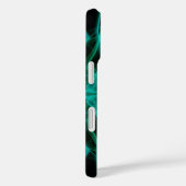 Plumes van Green Smoke Custom op Black Case-Mate iPhone Case (Achterkant / Rechts)