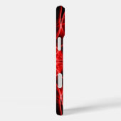 Plumes van Red Smoke Custom op Black Case-Mate iPhone Case (Achterkant / Rechts)