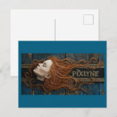 Plumita Voladora Post Card Briefkaart (Voorkant / Achterkant)