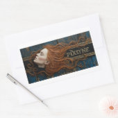 Plumita Voladora Stickerblad Rechthoekige Sticker (Envelop)