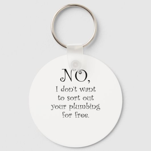 Plummers Sleutelhanger (Voorkant)