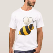 Plump Bee Mannen T-Shirt (Voorkant)