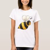 Plump Bee Womens T-Shirt (Voorkant)