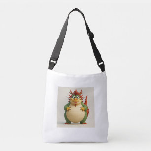 Plump Dragon Canvas tas 描述 Beschrijving: