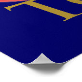 Plump Red Tomaten Poster (Hoek)