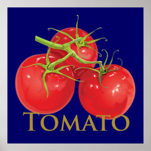 Plump Red Tomaten Poster