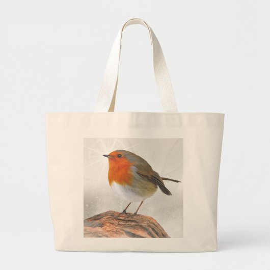 Plump Robin Redborst Grote Tote Bag (Voorkant)