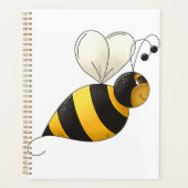 Plump Winged Bumble Bee Planner (Voorkant)