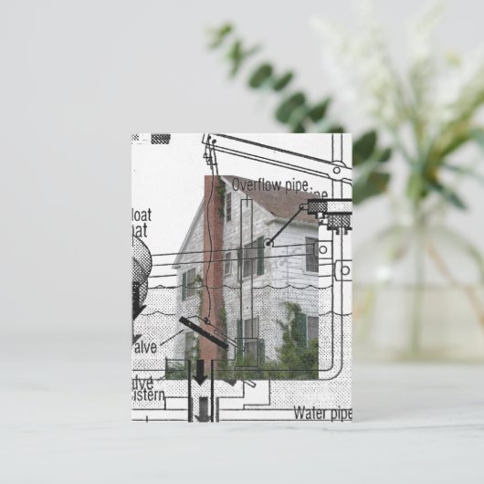 Plumpe-plug Briefkaart (Staand voorkant)