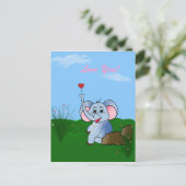 Plumpy Love Briefkaart (Staand voorkant)