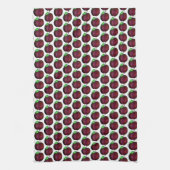 Plums Ripe Summer Paars Plum Fruit Decor Theedoek (Verticaal)