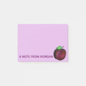 Plums Ripe Summer Paars Plum Fruit Illustration Post-it® Notes (Voorkant)