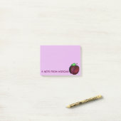 Plums Ripe Summer Paars Plum Fruit Illustration Post-it® Notes (Op bureau)