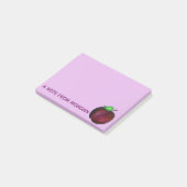 Plums Ripe Summer Paars Plum Fruit Illustration Post-it® Notes (Schuin)