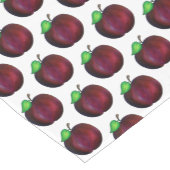 Plums Ripe Summer Paars Plum Fruit Print Korte Tafelloper (Hoek)