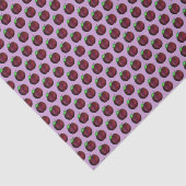 Plums Ripe Summer Paars Plum Fruit Print Tissuepapier (Detail)