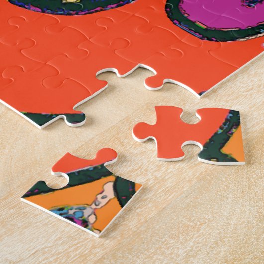 Plums-stilstand Legpuzzel (Zijkant)