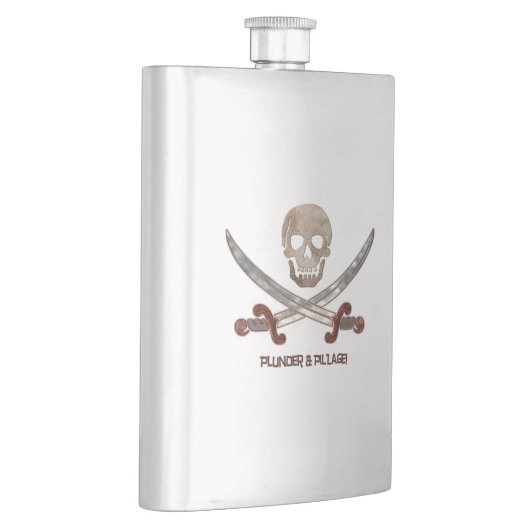 Plunder & Pillage Pirate Calico Jack Heupfles (Rechts)