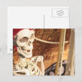 Plunderfeest. Uitnodiging Briefkaart (Voorkant / Achterkant)