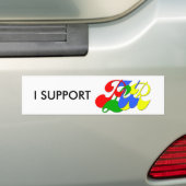 PLUR Bumpersticker (Op auto)