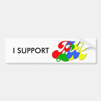 PLUR Bumpersticker
