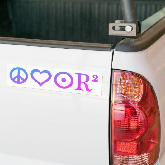 PLUR BUMPERSTICKER (Op Truck)