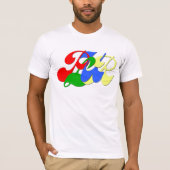 PLUR Mannen Birt Canvas T-Shirt (Voorkant)